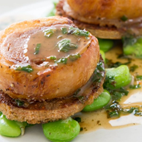 Lamb noisettes with Ballymaloe Mint Jelly